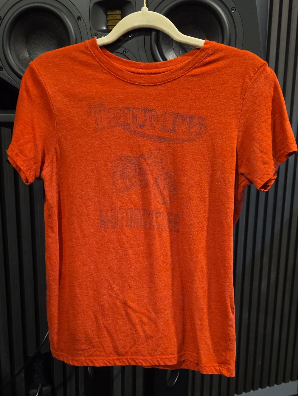 Lucky Brand Red Graphic Short Sleeve Tee